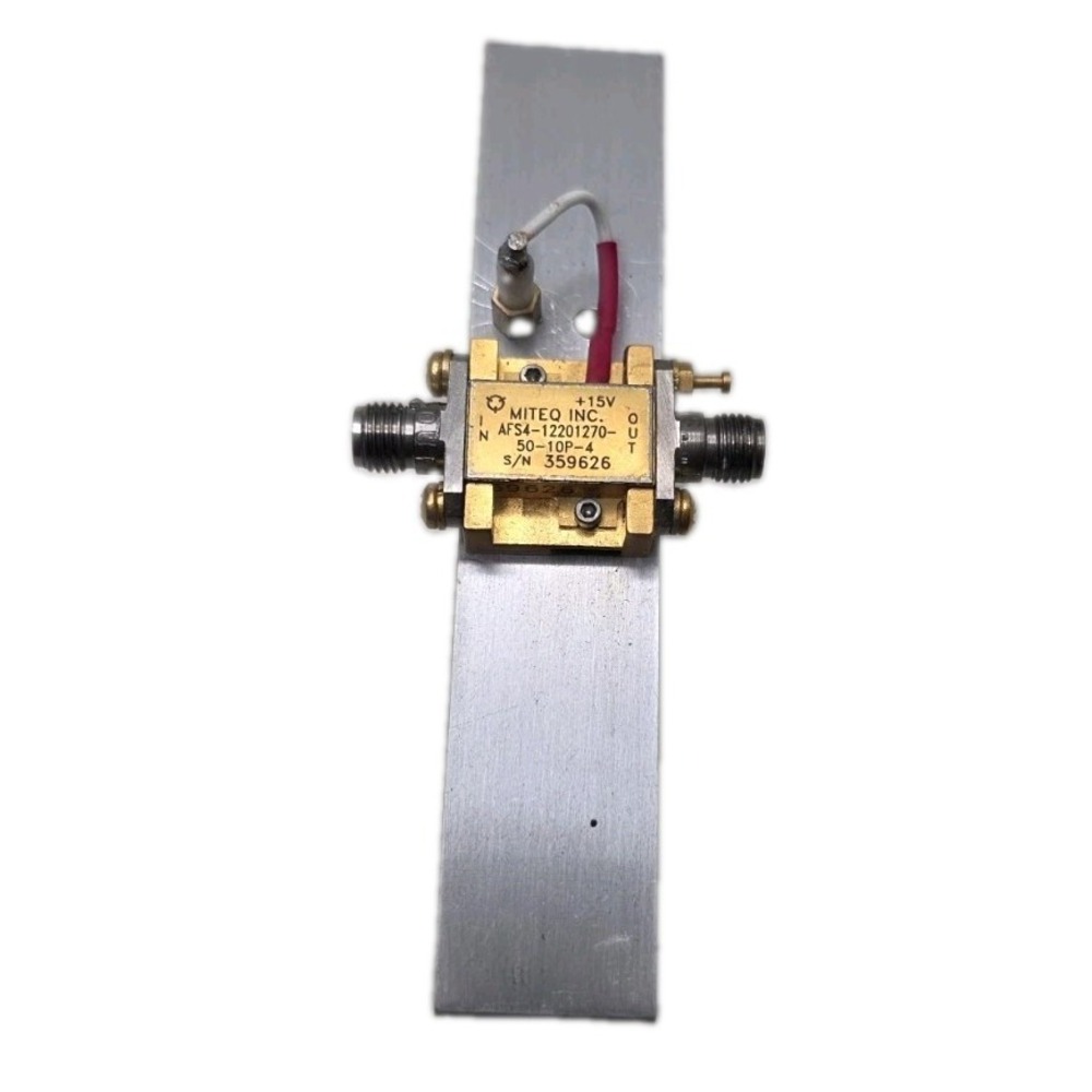 MITEQ INC.  AFS4-12201270-50-10P-4 RF Amplifier